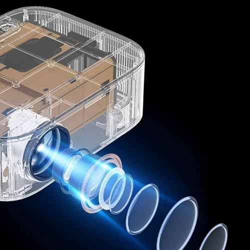None Home Theater Movie TV Projector Portable Wall Projection