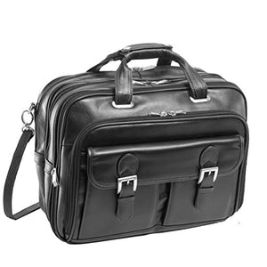 Siamod CERESOLA 46005 Black Checkpoint-Friendly 15.6" Detachable-Wheeled Laptop Case