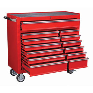 ROLLER CABINET 2633 LB CAPACITY INDUSTRIAL QUALITY 13 DRAWER 44"