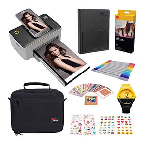 Kodak Dock & Wi-Fi Portable 4x6” Instant Photo Printer - Photography Scrapbook Kit