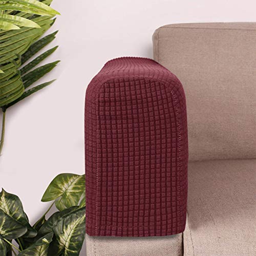 SaditY 2pcs Black Washcloth Sofa Armrest Protectors