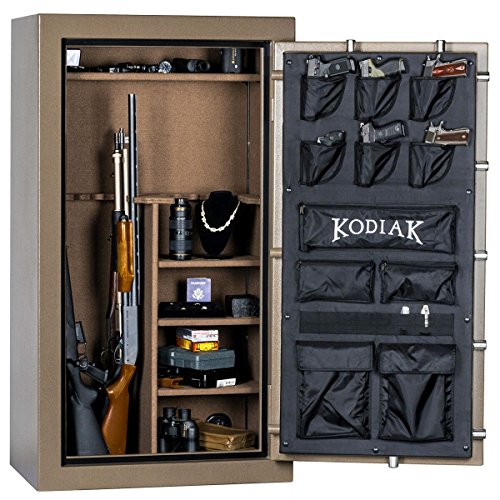 Kodiak K5933EX Gun Safe, 28 Long Guns & 6 Handguns, 550 lbs, 60 Minute Fire Protection, Deluxe Door Organizer and Electronic Lock
