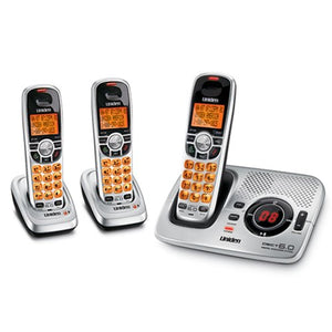 Uniden DECT1580-3 DECT 6.0 Cordless Phone with Digital Answering System and Two Extra Handsets