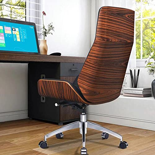 QZWLFY Executive Office Chair High Back Reclining Leather - Big and Tall Ergonomic Desk Chair