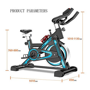 HMBB Exercise Bikes, Indoor Cycling Bike Stationary, Silent Cycling Exercise Bike, Comfortable Seat Cushion, Cardio Training, Fitness Equipment