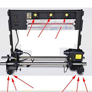 New Printer Accessories Inkjet Printer Heater Dryer roll Paper take-up System (Color : F 120cm) (Color : I)