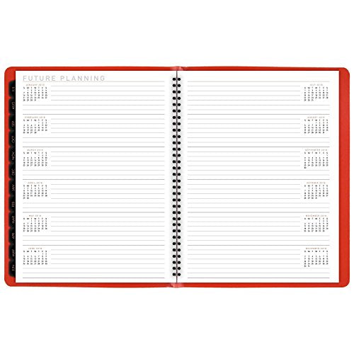 AT-A-GLANCE Weekly / Monthly Appointment Book / Planner 2017, 8-1/4 x 10-7/8", Contempo Fashion, Color Selected For You May Vary (70-940X-00)