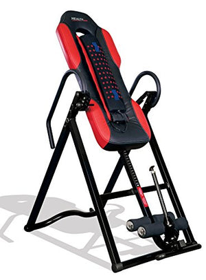 Health Gear ITM5500 Advanced Technology Inversion Table With Vibro Massage & Heat - Heavy Duty up to 300 lbs.