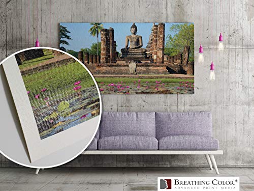 Crystalline Satin Bright White, Poly-Cotton Inkjet Canvas 44in x 40ft Roll Makes Color and Contrast Art Pop With Its Exquisite Satin Finish