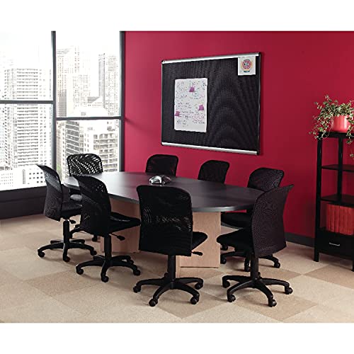 Quartet B347A Bulletin Board, Foam, 6-Ft x4-Ft, Aluminum Frame