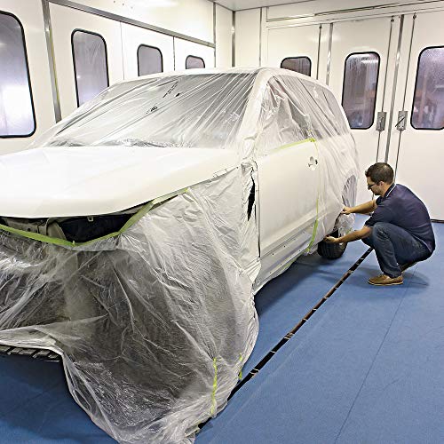 Grippy Paint Booth Mat by New Pig | Protects Surfaces and Floors from Paint Build-Up| Reduces Paint Defects and Color Casting | Static Dissipative | 32" x 100' Roll