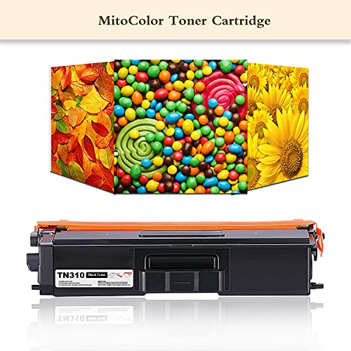 5-Pack(2BK+1C+1M+1Y) TN310BK TN310C TN310M TN310Y Toner Cartridge Replacement for Brother TN310 TN-310 to use with HL-4150CDN HL-4140CW HL-4570CDW HL-4570CDWT MFC-9650CDW Printer Toner Cartridge