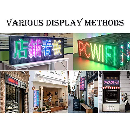 NEW SMD LED SIGN 39" X 14" BRIGHT LED SCROLLING MESSAGE DISPLAY / PROGRAMMABLE BUSINESS ADVERTISING TOOLS
