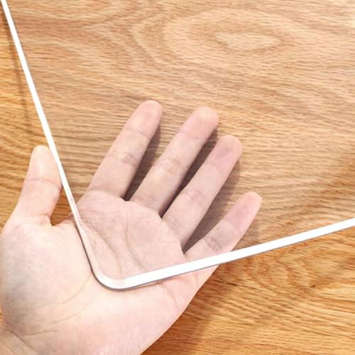 MOGGED Clear Waterproof Floor Mat for Hard Floors - 2mm Thick, Home Office Chair Mat (140cmx600cm)