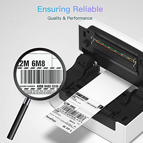 PRT Thermal Shipping Label Printer - 150mm/s 4x6 Desktop Thermal Label Printer for Shipping Packages, Small Business, USPS, FedEx, Shopify, Etsy, Amazon, Ebay