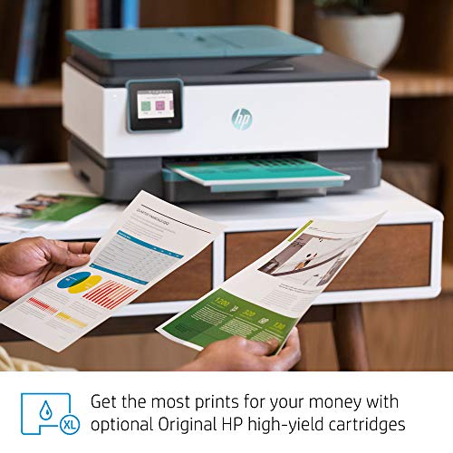 HP OfficeJet Pro 8035 All-in-One Wireless Printer - Includes 8 Months of Ink, HP Instant Ink, Works with Alexa - Oasis (3UC66A)