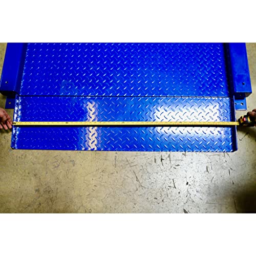 Liberty Scales, Inc. Low Profile Drum Scale with 3' x 3' Platforms | 1000 lbs x 0.2 lb