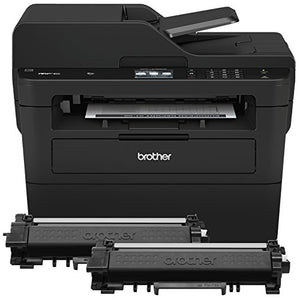 Brother Compact Monochrome Laser All-in-One Multi-function Printer, MFCL2750DWXL, Up to Two Years of Printing Included, Amazon Dash Replenishment Ready & Genuine Cartridge TN760 High Yield Black Toner