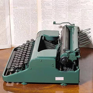 Amdsoc English Typewriter - Refurbished Mechanical - 1940s Germany Antique