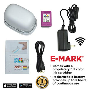 COLOP e-Mark Electronic Marking Device/Multi-Colored Imprint/Digital Stamp/Mobile Printing