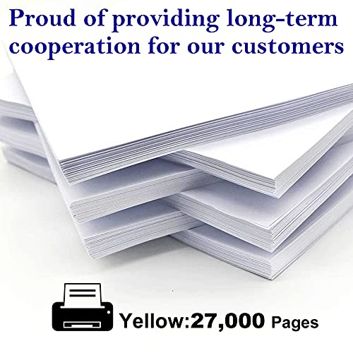 2 Pack Yellow 821182 Compatible SP C830DNA Toner Cartridge Replacement for Ricoh Aficio SP C830DN C831DN Lanier SP C831DN Printer Toner Cartridge.