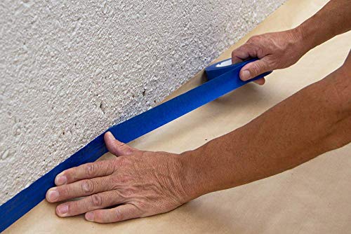 IPG ProMask Blue with BLOC-It, Premium 14-Day Masking Tape, 0.70" x 60 yd, Blue, (Single Roll)