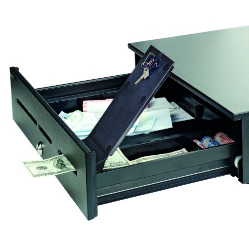 MMF Industries Steelmaster Cash Drawer, 1 Each (MMF2251060GT04), Black