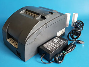 Epson TM-U220B M188B POS Receipt Printer USB Interface - Red & Black Ribbon - with Power Supply