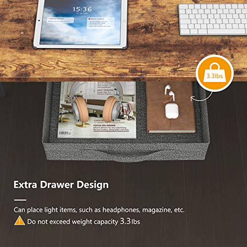 CubiCubi Modern L-Shaped Desk Computer Corner Desk, 59.1" Home Office Writing Study Workstation with Small Table, Space Saving, Easy to Assemble