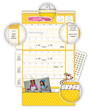 Orange Circle Studio 17-Month 2016 Do It All Magnetic Wall Calendar, Mom's Do It All
