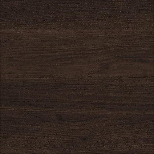 BBF Office 500 72W Executive Desk Set in Black Walnut - Engineered Wood