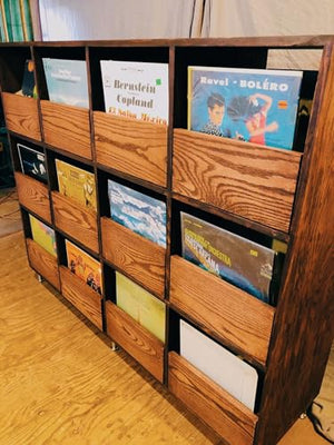 Lschool Record Storage Cabinet, 12-drawer