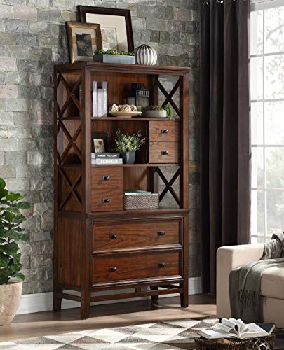 Homelegance Cherry Bookcase