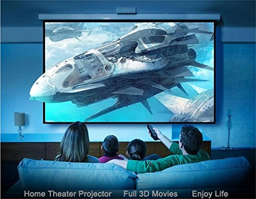 4K UHD Projector,Deeirao Android5.1OS Mini DLP Home Theater Projector Blueray 3D Support 2160P 1080P Full HD USB HDMI VGA for PS4,Xbox360,Fire TV,KODI, Black