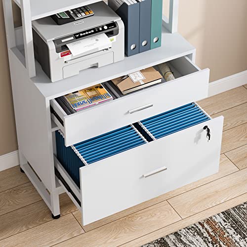 LITTLE TREE Vertical Office File Cabinet with 2 Drawers