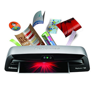 Fellowes Laminator Neptune 3 125, Rapid 1 Minute Warm-up Laminating Machine, Auto Features with Laminating Pouches (5721401)
