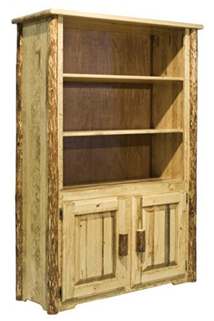 Montana Woodworks MWGCBC Glacier Country Collection Bookcase with Storage