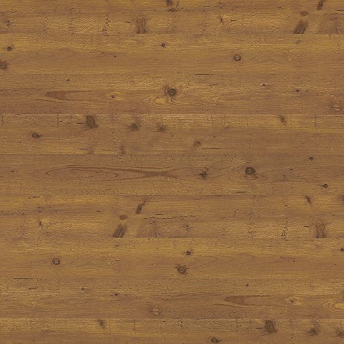 kathy ireland Home by Bush Furniture Ironworks 48W Writing Desk, 2 Drawer Mobile File Cabinet, 6 Cube Bookcase, and Lateral File Cabinet in Vintage Golden Pine