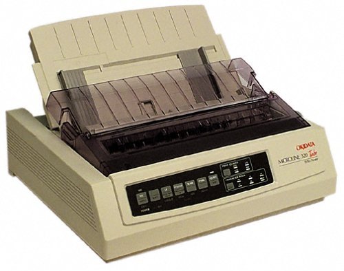 Oki MICROLINE 320 Turbo Mono Dot Matrix Printer (62411601) (Certified Refurbished)