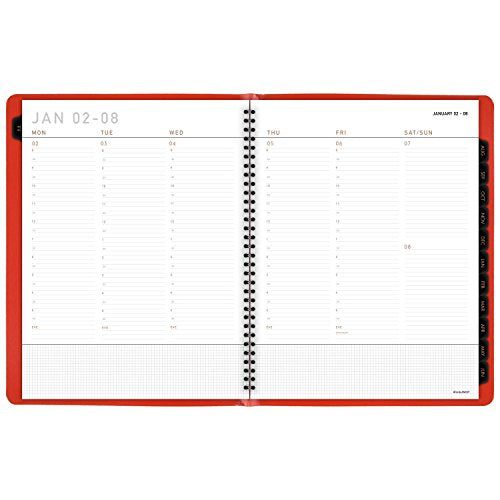 AT-A-GLANCE Weekly / Monthly Appointment Book / Planner 2017, 8-1/4 x 10-7/8", Contempo Fashion, Color Selected For You May Vary (70-940X-00)
