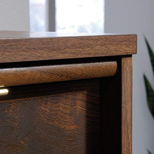 Sauder Clifford Place Credenza, Grand Walnut Finish