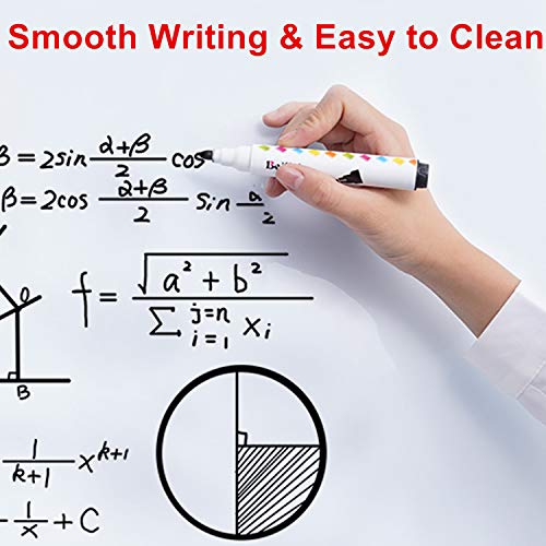 Mobile Glass Whiteboard 90 x 120 cm Magnetic Dry Erase Glass Board on Wheels