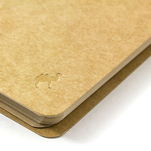 1 X Midori-spiral ring notebook camel blank notebook