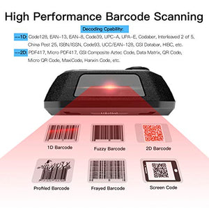 XIXIAN Handheld PDA Terminal with Android 9.0, 1D/2D/QR Barcode Scanner, 4G WiFi, BT, 4.5" Touchscreen