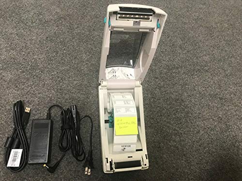 Zebra LP 2824 Plus Printer 282P-201510-000 W/New Adapter, Cables & Print