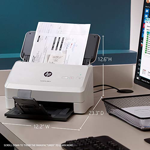 HP ScanJet Pro 3000 s3 Sheet-feed OCR Scanner (Renewed)