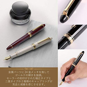 Sailor Fountain Pen Profit 21 M Medium 11-2021-420 Black 11-2021-420 (Japan Import)