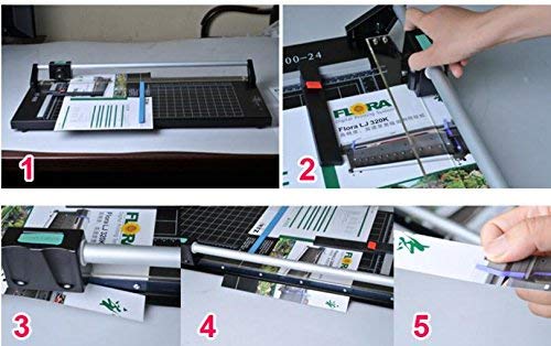 US Stock Precision Rotary Paper Cutter Trimmer, Professional Sharp Photo Paper Cutter Heavy Duty (48 inch)