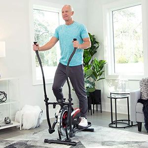 ORBITREK Elite - Fitness & Workout Home Gym Equipment, Elliptical Exercise Machine, Adjustable Resistance, Compact Design