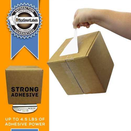 OfficeSmartLabels - 4" x 6" 4XL Internet Postage Shipping Labels, Compatible with 1744907 (40 Rolls - 220 Labels Per Roll)